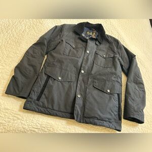 Barbour Men's FAWDEN Dark Navy Blue Jacket S Small